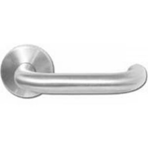 LockMonster Stainless Steel Round Rose Lever Furniture